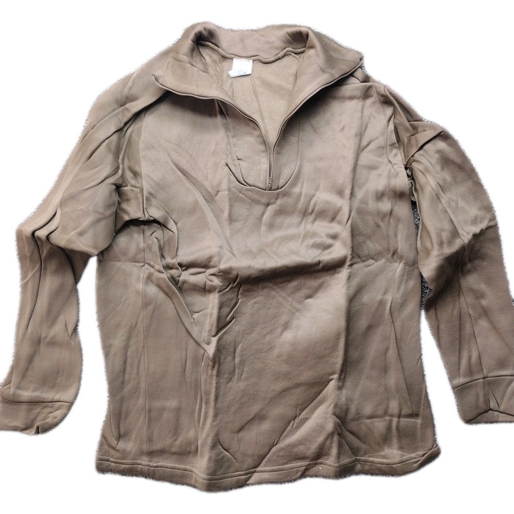 PolyPro ECWCS Brown Polypropylene Cold Weather Under Shirt USGI XLarge New NOS